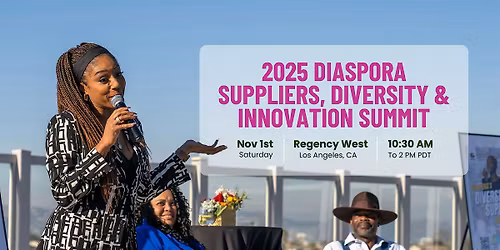 Diaspora Groceries Supplier Summit 2025