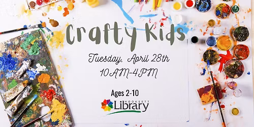Crafty Kids (Ages 2-10)