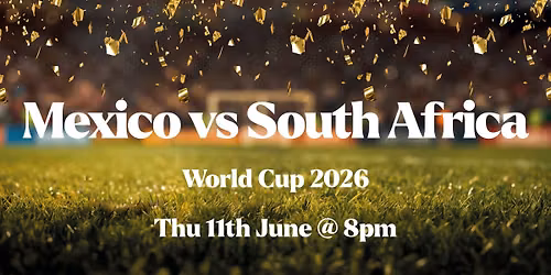 World Cup 2026 Mexico vs South Africa