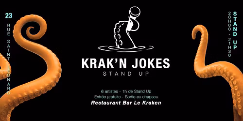 Soir\u00e9e stand-up au Kraken