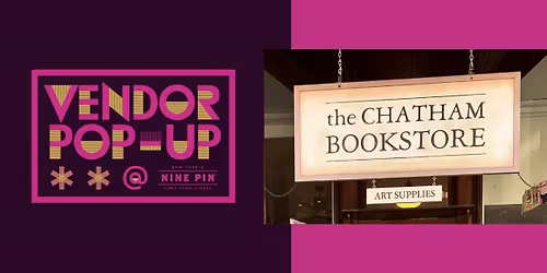 Vendor Pop-Up: Chatham Bookstore