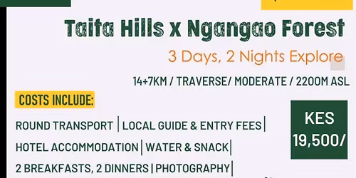 Taita Hills and Ngangao Forest