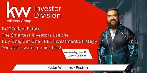 BOGO Real Estate! Buy One Get One FREE investment strategy - Reston