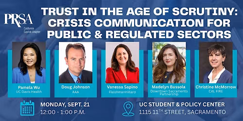Trust in the Age of Scrutiny: Crisis Communication Panel
