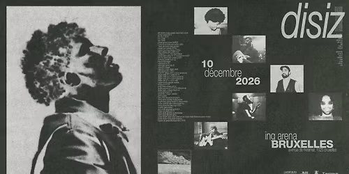 disiz | ING Arena - 10 d\u00e9cembre 2026