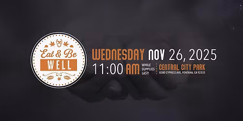 Eat & Be Well Thanksgiving 2025