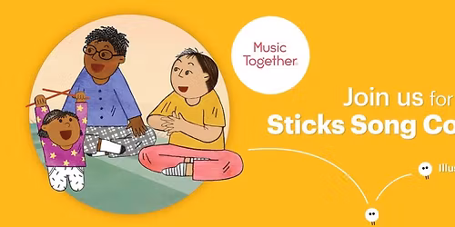 Infants, Toddlers, and Preschoolers Music Classes: Music Together\u00ae Sticks Collection