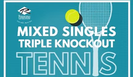 Mixed Single Triple Knockout Tennis Tournament