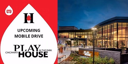 Cincinnati Playhouse in the Park Blood Drive with Hoxworth