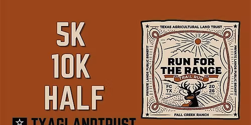 Trail Run: Run for the Range