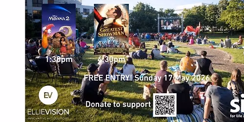Outdoor Cinema Event in aid of SIA \ud83c\udfac