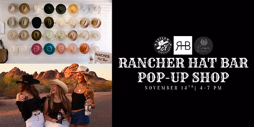 Rancher Hat Bar Pop-Up Shop