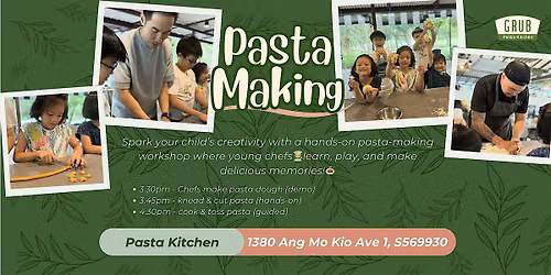 Kids Pasta Making Workshop @ Pasta Kitchen