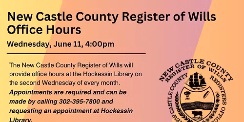 New Castle County Register of Wills Office Hours