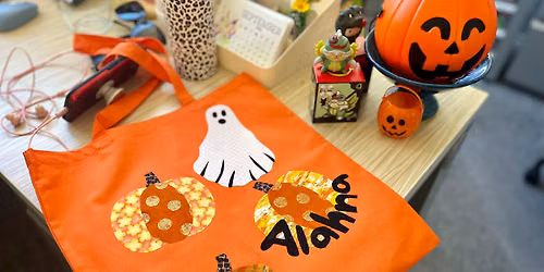 Workshop: Applique Pumpkin Totebags