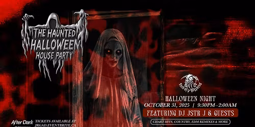 THE HAUNTED HALLOWEEN HOUSE PARTY AT TOWNHALL MAPLE RIDGE