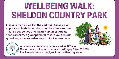 Wellbeing Walk - Sheldon Country Park
