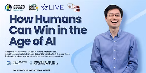 AI Or Us? A Talk For Next-Generation Success | Satellite Beach, FL | Feb 5