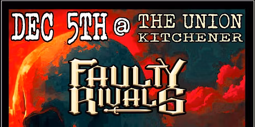 FAULTY RIVALS \/ DEAD KARMA \/ VIPER CURCH \/ HELIAN LIVE AT THE UNION