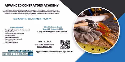 Advanced Contractors Academy Application