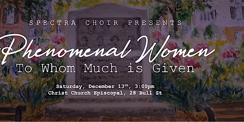 Phenomenal Woman: To Whom Much is Given