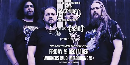 The Ascended - TDATB Single Launch - Melbourne