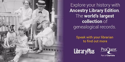Local & Community History Month Drop-In