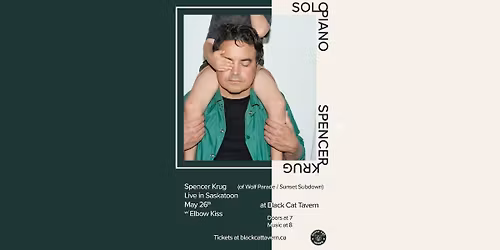 Spencer Krug (Wolf Parade \/ Sunset Rubdown) LIVE in Saskatoon w\/ Elbow Kiss