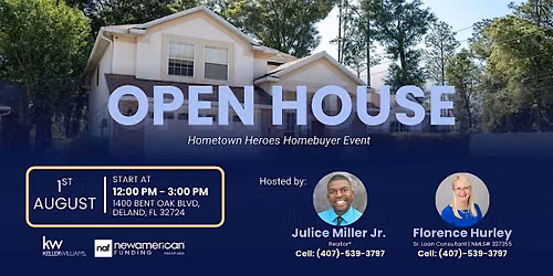 Open House & Hometown Heroes Homebuyer Event