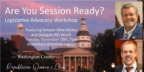Meeting - Are You Session Ready?  Legislative Advocacy Workshop