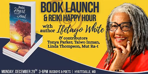 Book Launch & Reiki Happy Hour