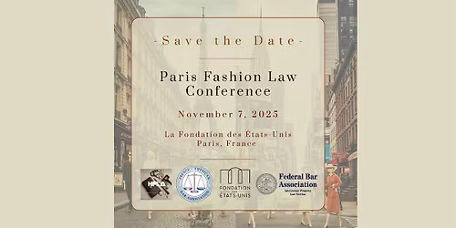 2025 Paris Fashion Law Conference