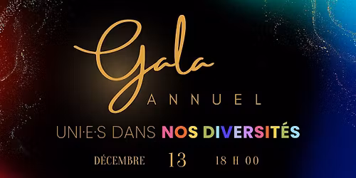 Gala annuel FrancoQueer - Uni\u00b7e\u00b7s dans nos Diversit\u00e9s