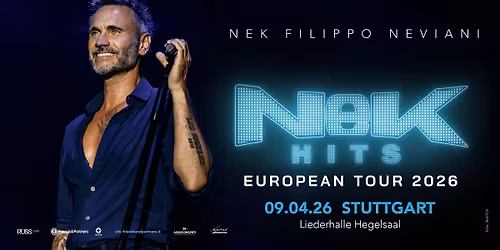 NEK HITS - EUROPEAN TOUR 2025 | STUTTGART