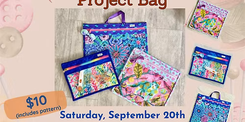 Self Binding Project Bag