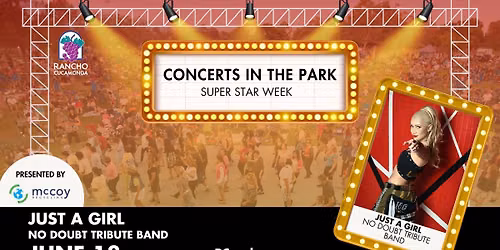 Concerts in the Park - Just a Girl: June 18