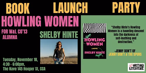 Book Launch: CCA Writing & Lit Alumna Shelby Hinte \u201813