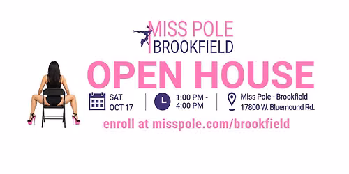 MISS POLE - BROOKFIELD | OPEN HOUSE | FIVE FREE WORKSHOPS \ud83d\udc95