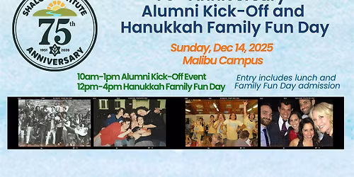 Shalom Institute 75th Anniversary Alumni Kick Off