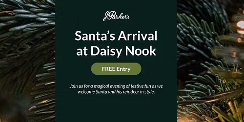 Santa's Arrival at Daisy Nook