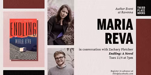 Maria Reva with Zachary Fletcher \u2014 'Endling: A Novel'