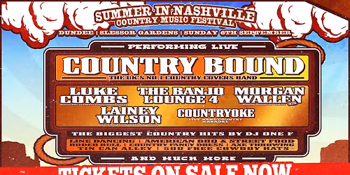 Summer In Nashville - Dundee 2026