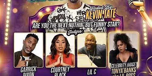 NUTHIN BUT FUNNY PRESENTS COMEDY & KAROAKE HOST KEVIN TATE