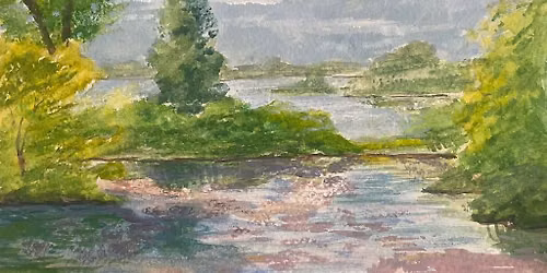 Paint Out at Owen Park in Eau Claire