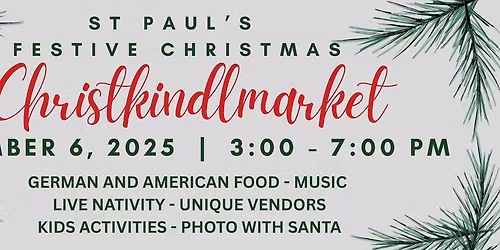 St Paul's Festive Christmas Christkindlmarket