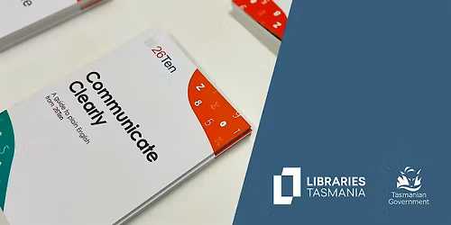 26Ten Plain English Workshop at Hobart Library