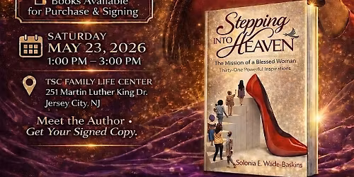 Book Signing & Author Reading: Stepping Into Heaven \u2014A Live Book Experience
