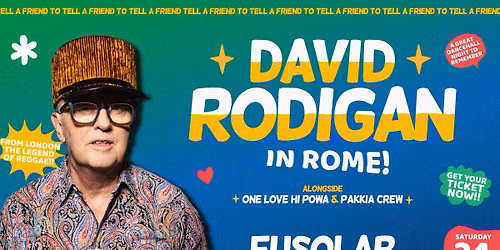 DAVID RODIGAN a Roma