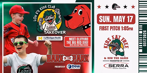 Kids Club Takeover + Bark in the Park | Loons