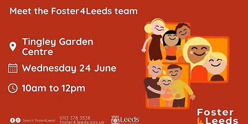 Foster4Leeds information event at Tingley Garden Centre
